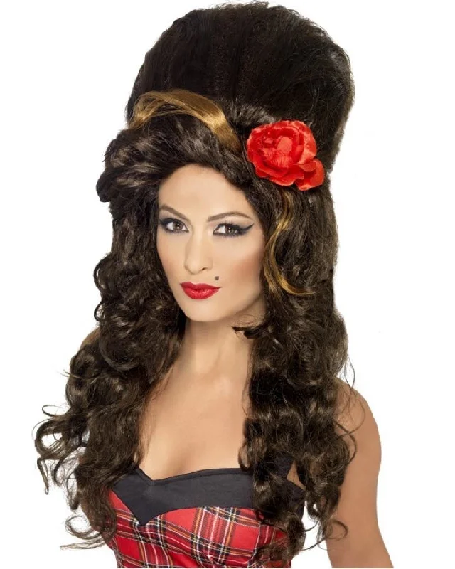 Wig for lush vibe-Amy Winehouse Brown Wig