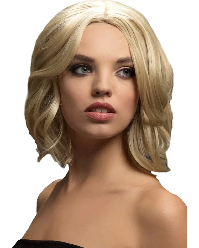 Curly wig for warm vibe-Dark Blonde Fever Olivia Wig