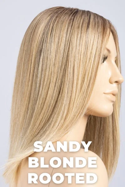 Sandy Blonde Rooted