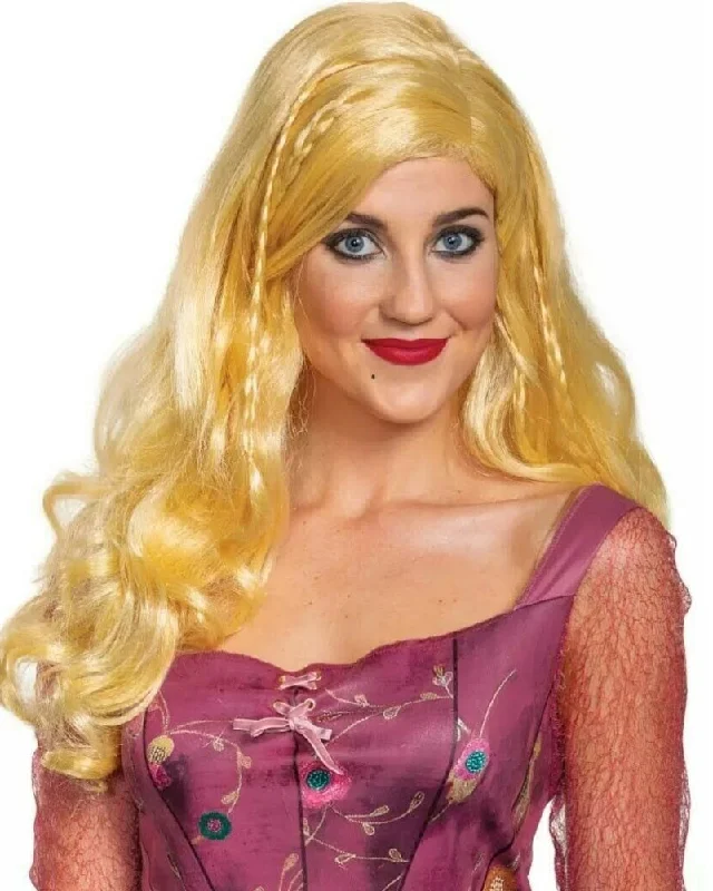 Wig for plush shine-Hocus Pocus Sarah Deluxe Wig