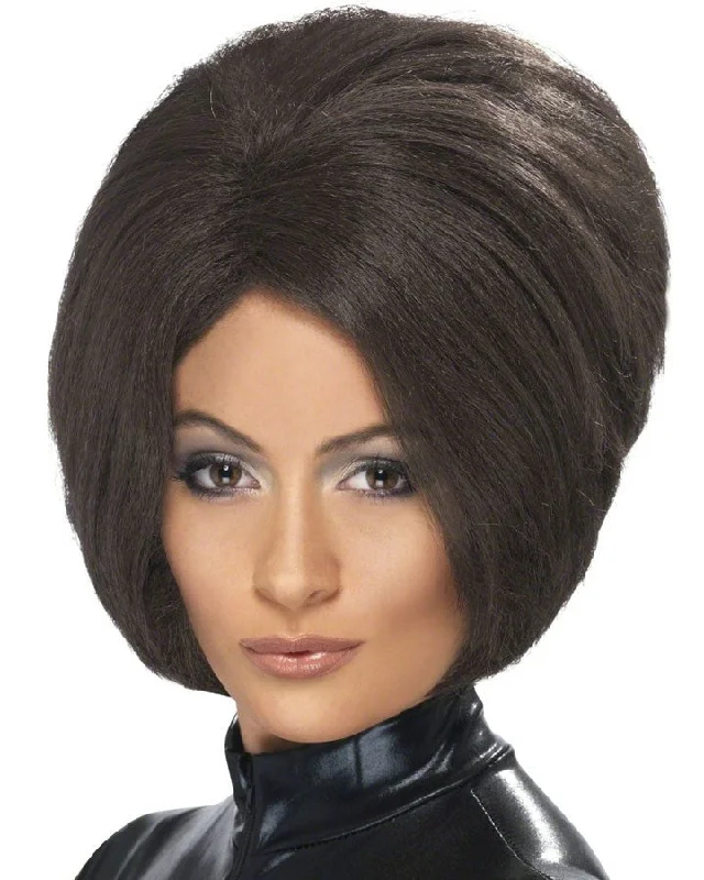 Wig for funky flair-Posh Spice Brown Bob Wig