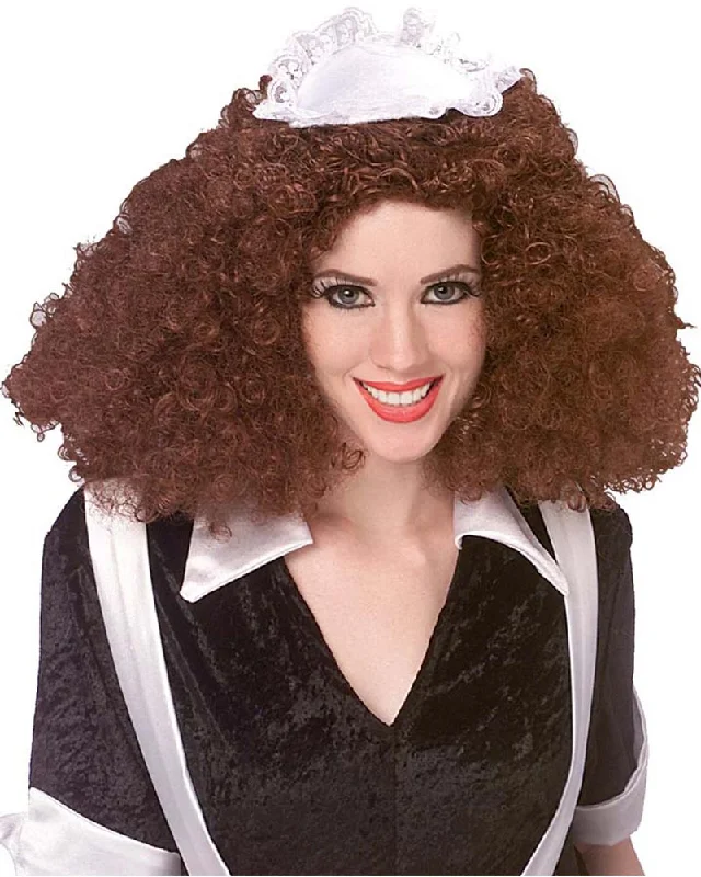 Wig for bold texture-Rocky Horror Picture Show Magenta Wig