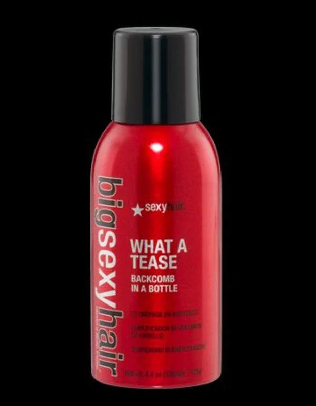 Phthalate-free hair care products-SEXY HAIR BIG SEXY HAIR WHAT A TEASE 4.2 OZ