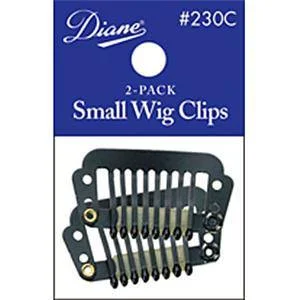 DIANE WIG CLIPS-SMALL BLACK 2 PACK