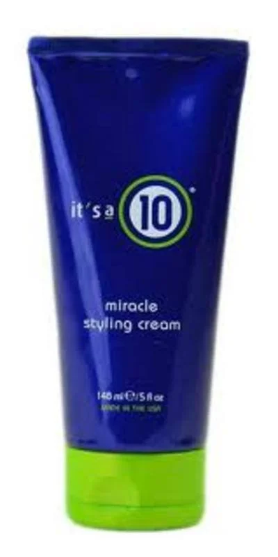 Hair care routine for hat damage-ITS A 10 MIRACLE STYLING CREAM 5 OZ