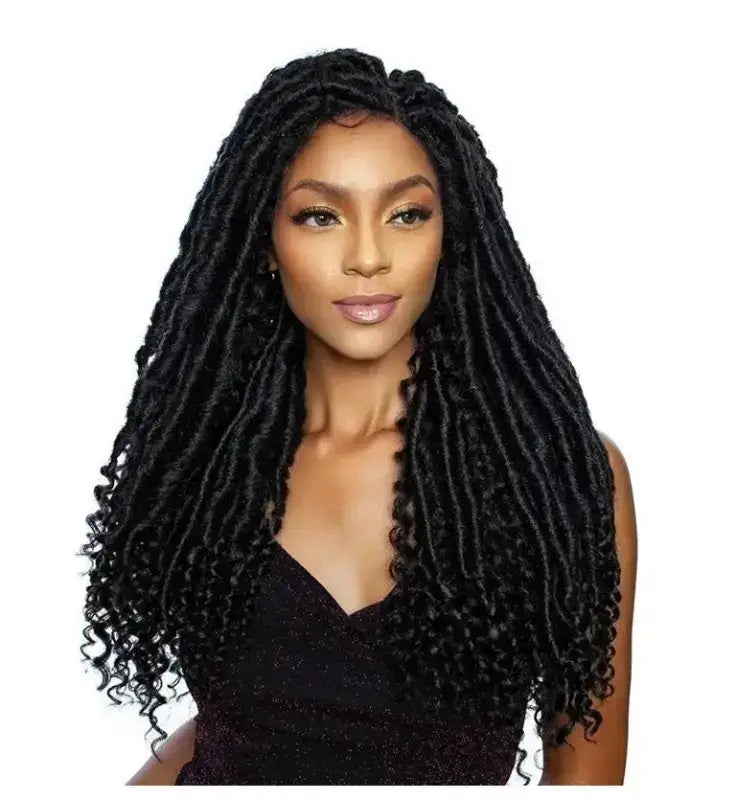 Synthetic wigs for moor dinners-Island Locs | Long Synthetic Locs Twist Wig