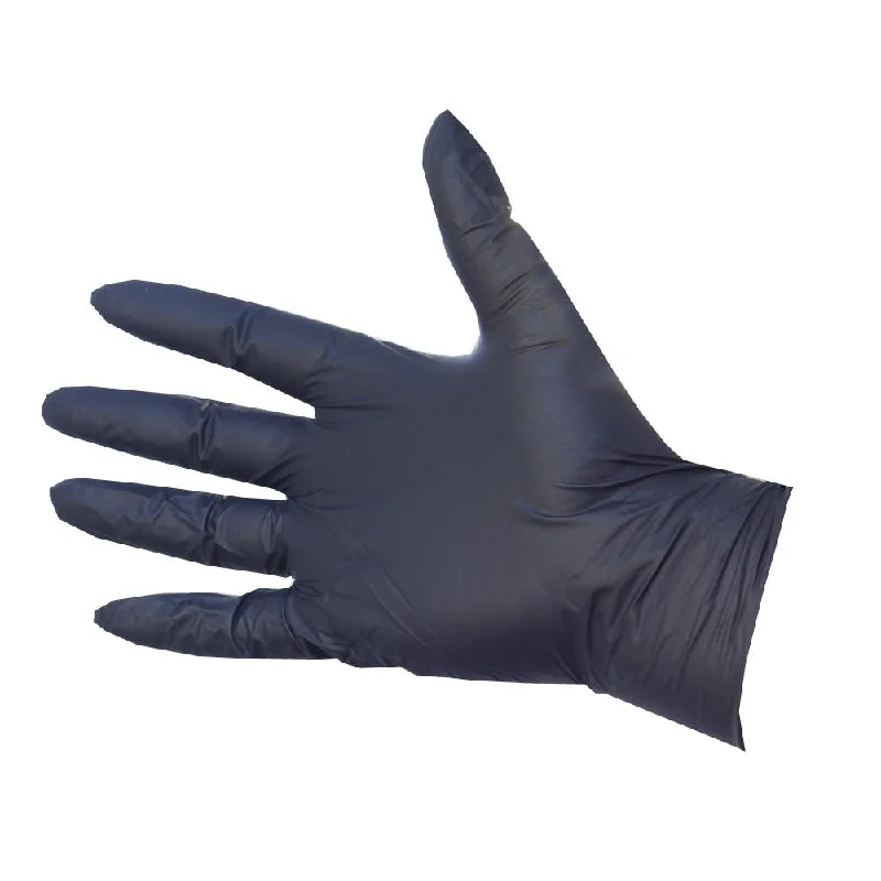 Strand repairing cream-Agenda Pro UltraFLEX Black Nitrile Gloves - Large