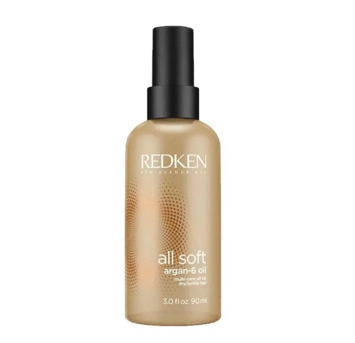 All Soft Argan-6 Multicare Dry Brittle Hair Hydration Finisher Oil 60ml - Redken