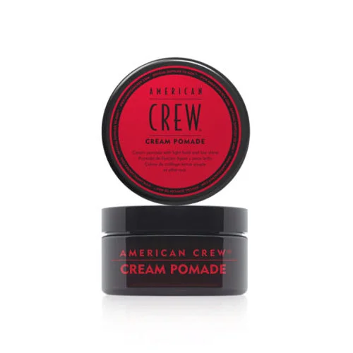 Natural hair care for veterans-American Crew Cream Pomade 3 oz