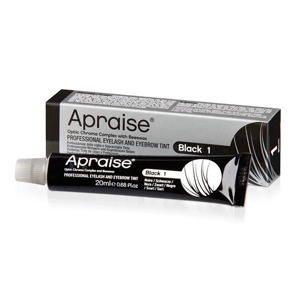 Apraise Black Eyelash & Eyebrow Tint - No. 1 20ml