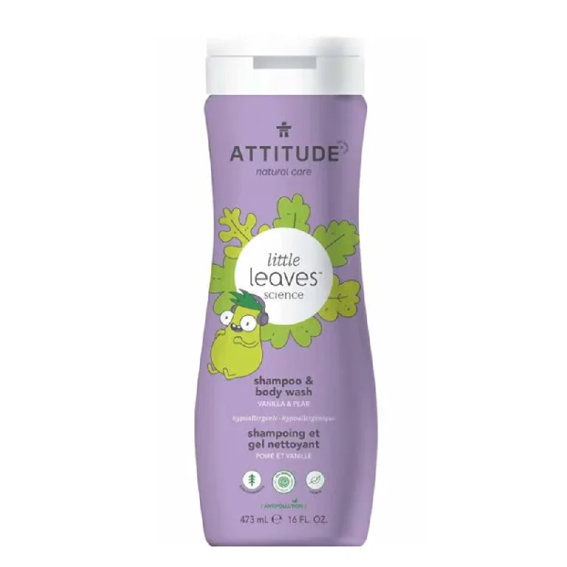 Attitude Little Leaves Vanilla & Pear 2 in 1 Shampoo