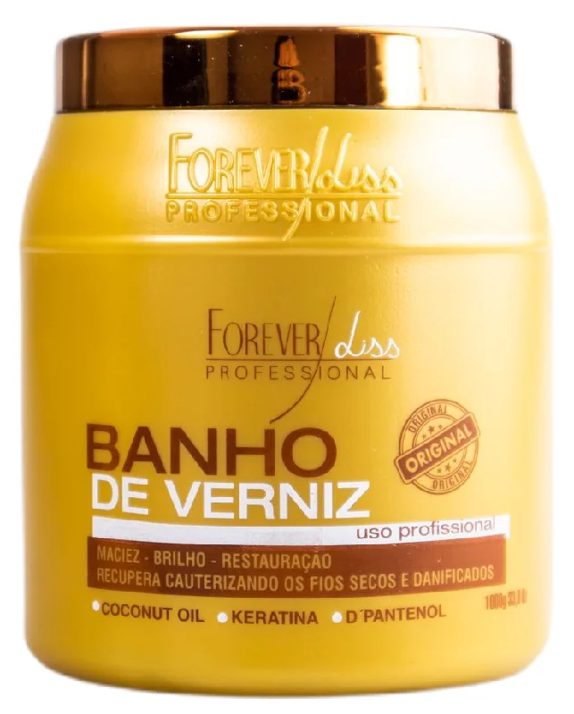 Hair care products with prebiotics-Varnish Bath Hair Mask 1kg - Forever Liss