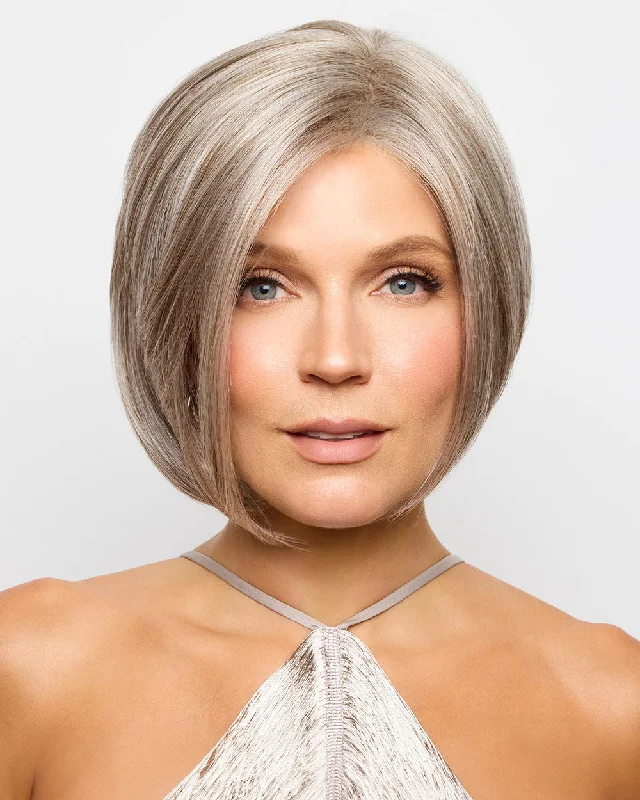 Synthetic wigs with full texture-Beau | Lace Front & Monofilament Part Synthetic Wig by Noriko