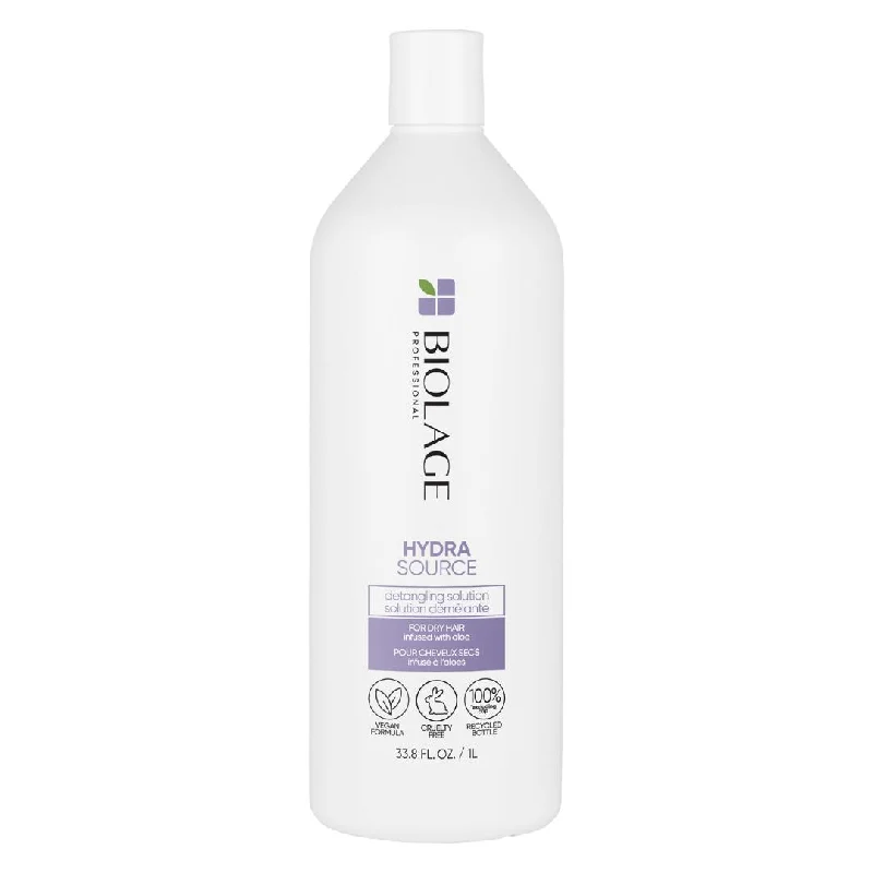 Natural hair care for preschoolers-Biolage HydraSource Detangling Solution 1L