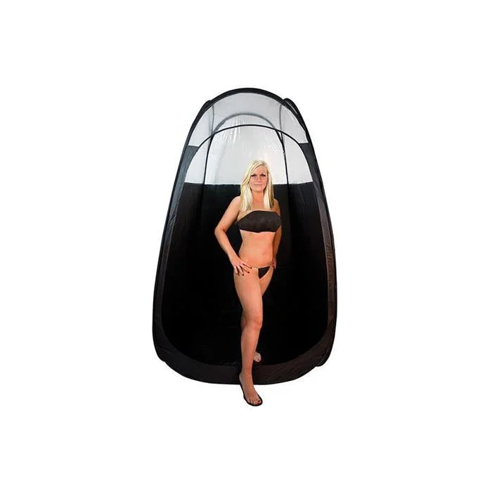 Color boosting cream-Black Tanning Tent with Carry Case