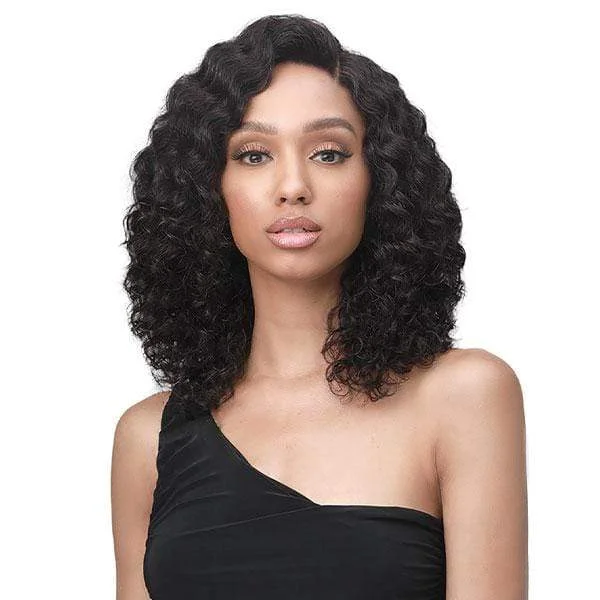 real person hair ring multi-strand-Bobbi Boss 100% Virgin Remy Human Hair 13X2 Swiss Lace Front Wig - MHLF321 RATIH