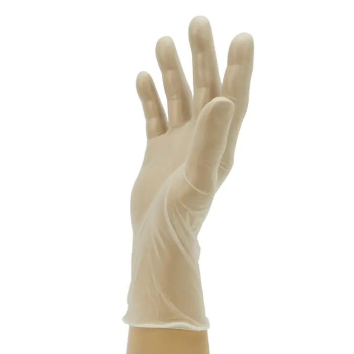 Edge holding gel-Vinyl Gloves - Powder Free Large