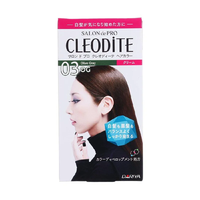 CLEODITE Hair Color Cream 03 Olive Gray