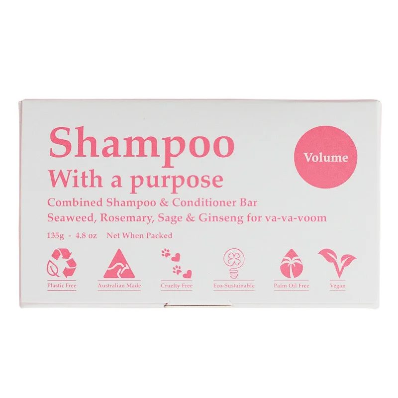 Shampoo with a Purpose Volume Bar