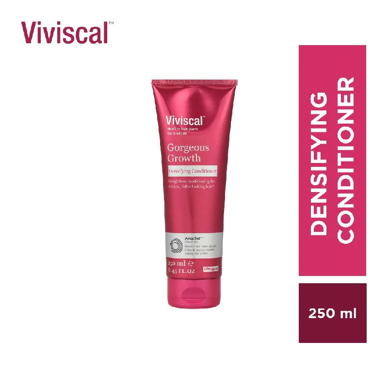 Best hair care for sagging curls-Viviscal Gorgeous Growth Densifying Conditioner-250ml