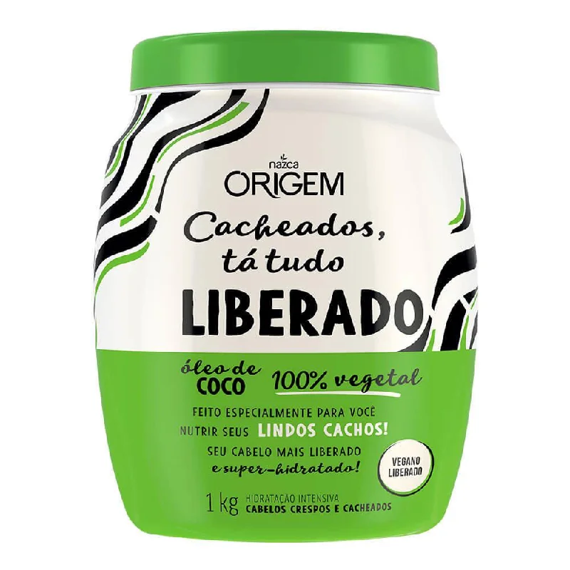 Origem Liberado Released Vegetable Coconut Oil Moisturizing Mask 1Kg - Nazca