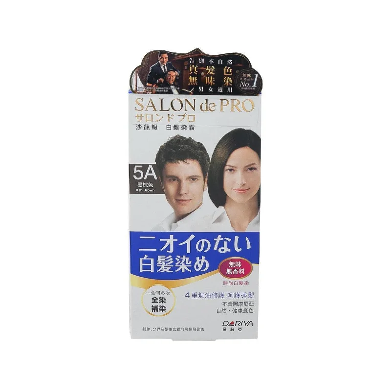 DARIYA Fragrance Free Hair Color Cream 5A(Ab)