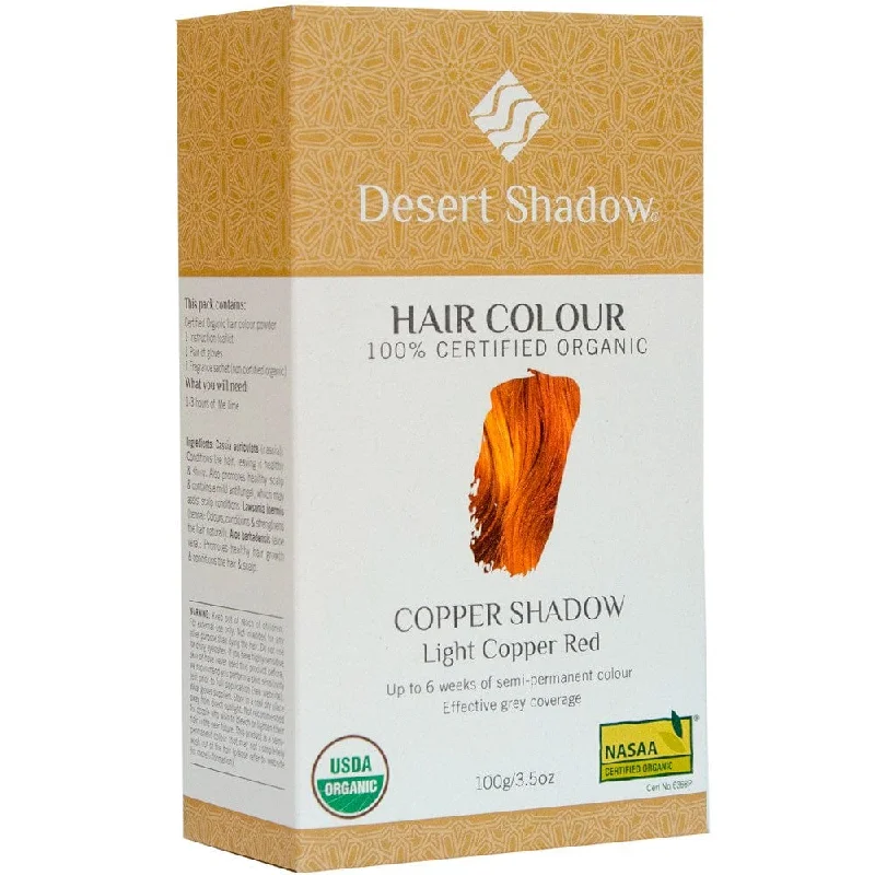 Desert Shadow Organic Hair Colour - Copper Shadow 100g