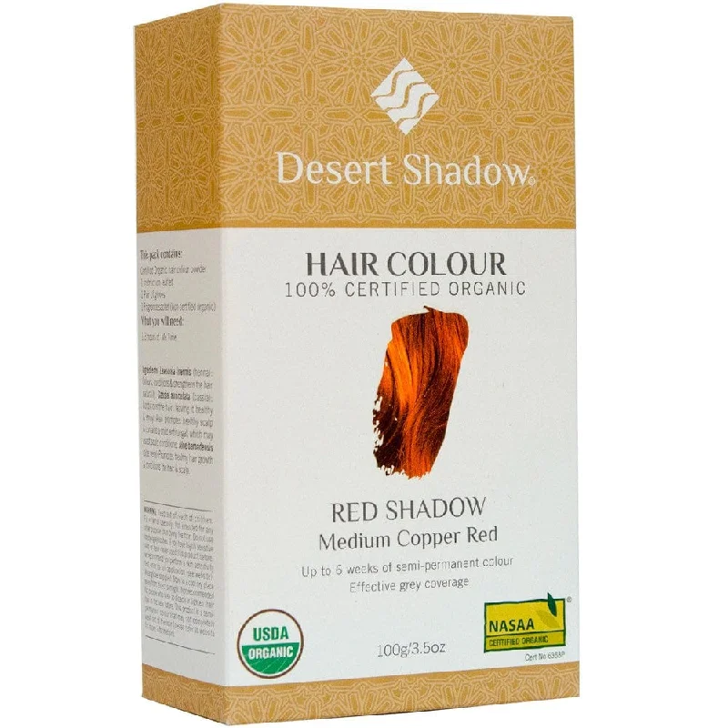 Desert Shadow Organic Hair Colour - Red Shadow 100g