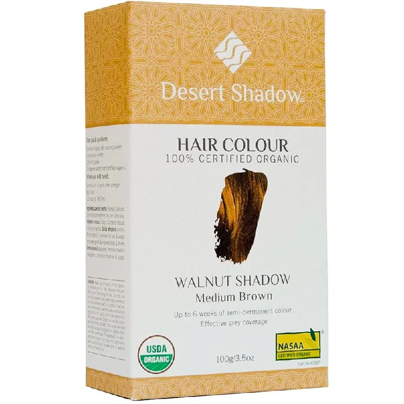 Desert Shadow Organic Hair Colour - Walnut Shadow 100g