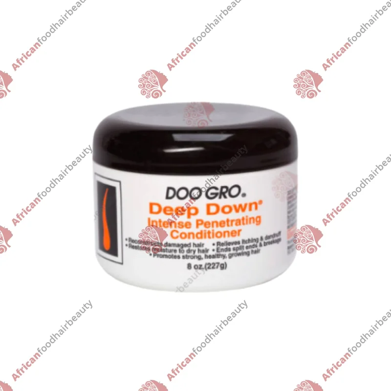 Homemade hair care for resilience-Doo Gro Deep Down Intense Penetrating Conditioner 8oz