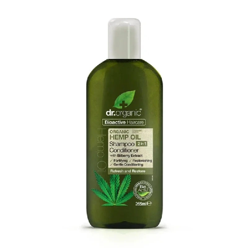 DR ORGANIC Hemp Oil Shampoo Conditioner 2 in 1 265ml