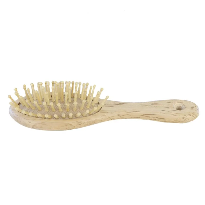 Hydrating mist-EcoMax Timber Hair Brush - Travel