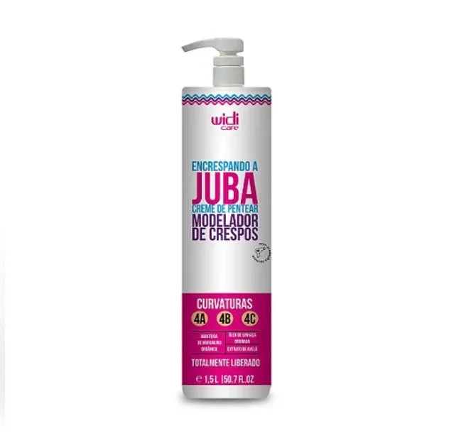 Encrespando a Juba Curling Combing Cream Curly Wavy Hair Finisher 1.5L - Widi Care