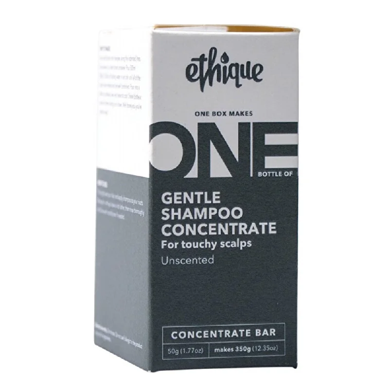 ETHIQUE Gentle Shampoo Concentrate For Touchy Scalps - Unscented (One Box Makes One Bottle of 350g) - 50g