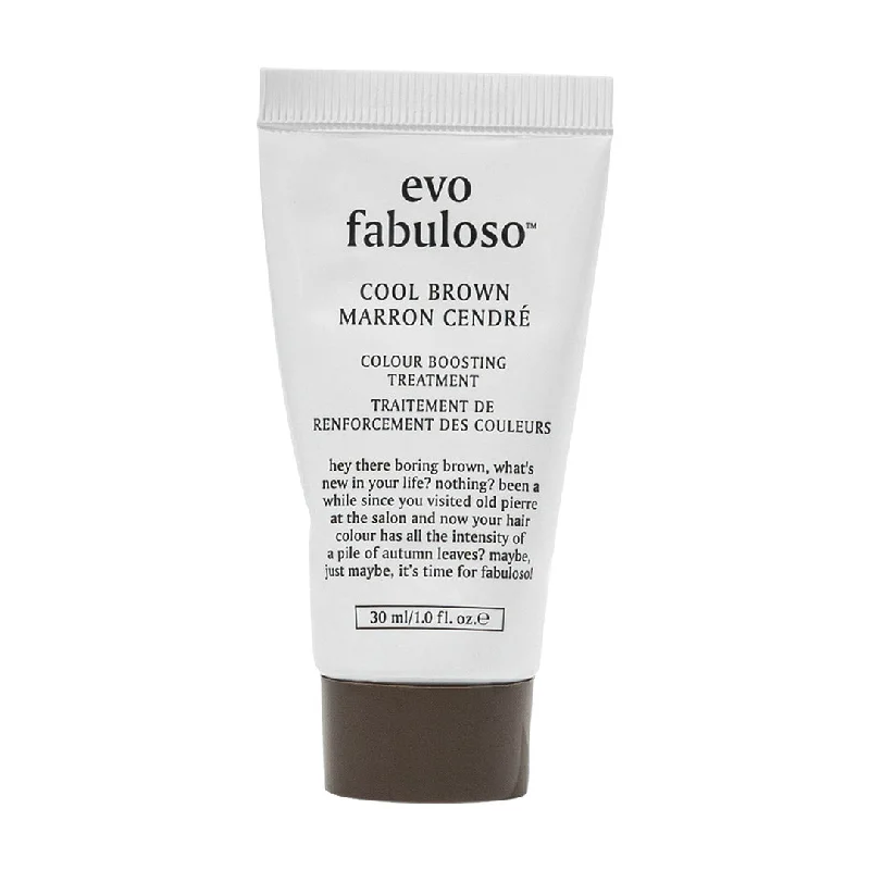 Best hair care with marula seed oil-Evo Fabuloso Cool Brown Colour Depositing Conditioner 30ml