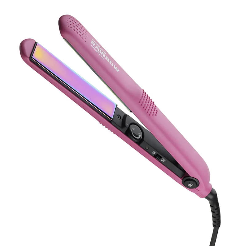 Edge fixing gel-Gamma Pui Rainbow Straightener Pink 220 degrees C