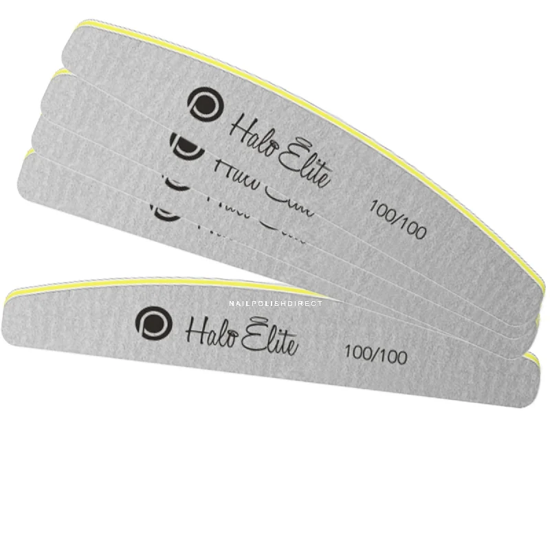 Halo Elite Zebra Moon Foam File 100/100 pack 5