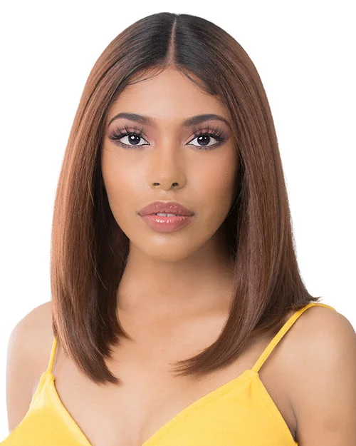 Synthetic wigs with rich texture-HD T Lace Devika | Lace Front & Lace Part Synthetic Wig by It's a Wig