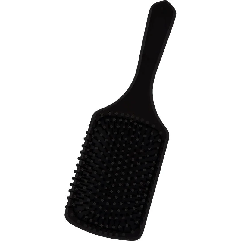 Glue dissolver-Head-Gear Paddle Brush Black Wood