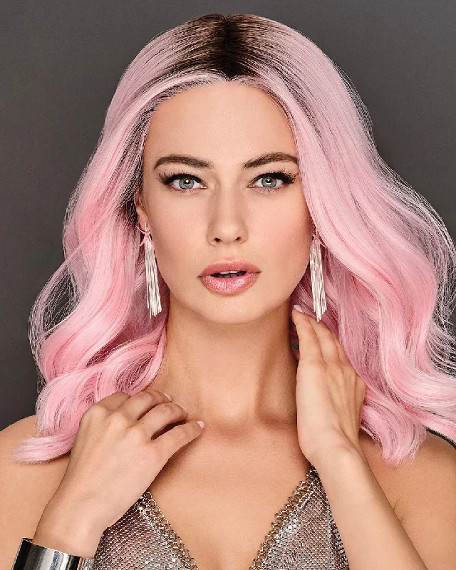 Synthetic wigs for myth queen-How Pink It Is | Lace Front & Monofilament Part Synthetic Wig by Hairdo