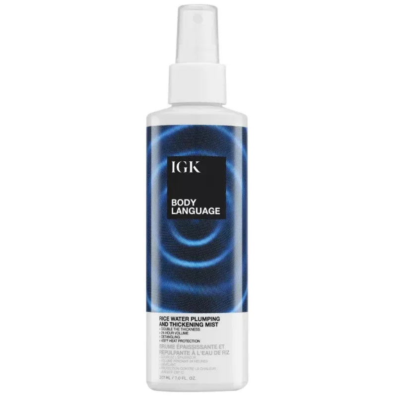 IGK Body Language Rice Water Mist 7 oz