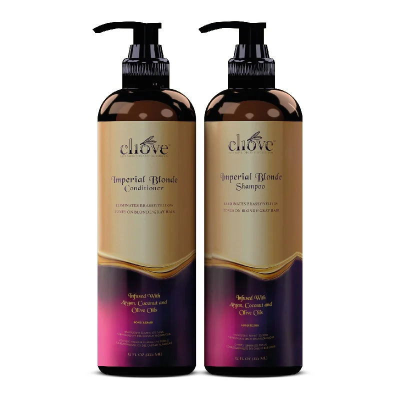 Cliove Imperial Blonde Shampoo & Conditioner Duo