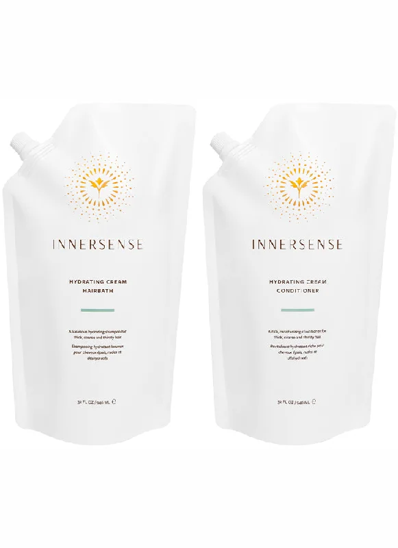 Innersense Hydrating Cream Shampoo & Conditioner Refill Bundle