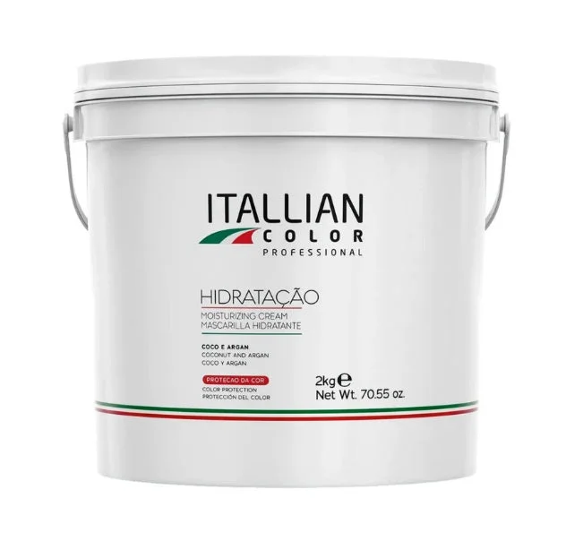 Itallian Hair Tech Moisturizing Cream 2Kg / 70.55 fl oz