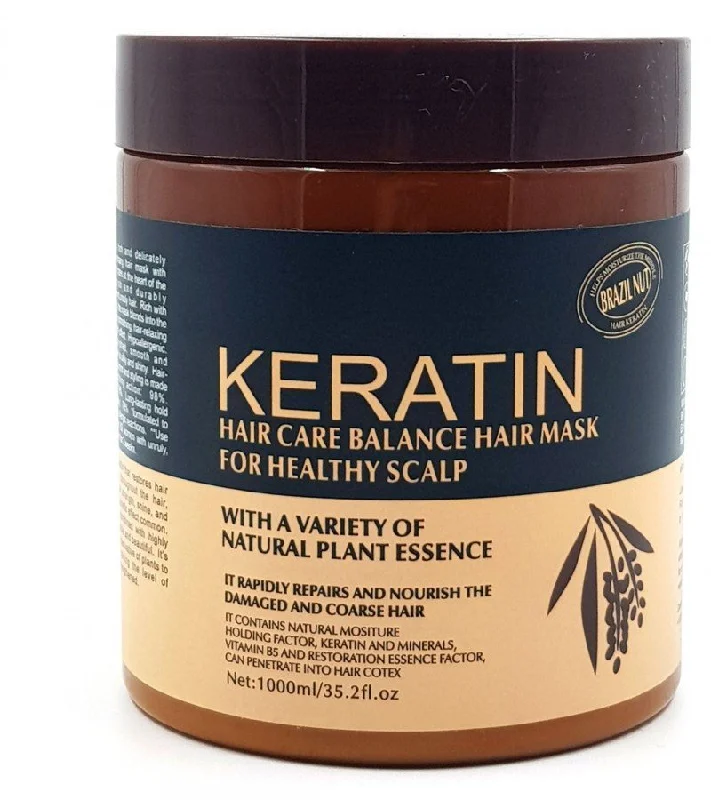 Keratin Hair Care Balance Mask And Treatment for Healthy Scalp - 1000 ml