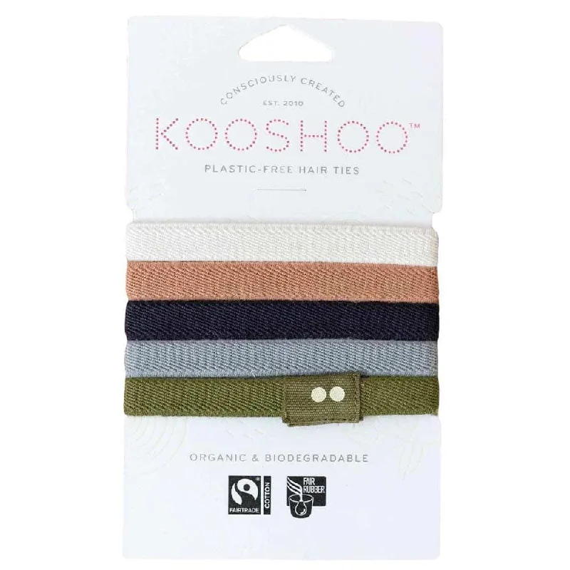 Kooshoo Organic Hair Ties  - Classics