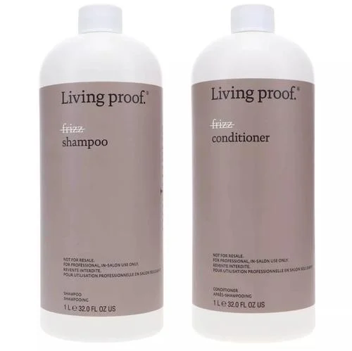 Living Proof No Frizz Shampoo and Conditioner 32 oz Duo