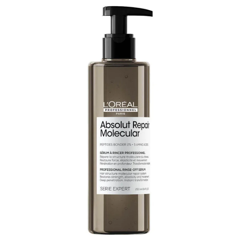 Hair care routine for seborrhea-Loreal Professional Absolut Repair Molecular Rinse-off Serum 8.4 oz