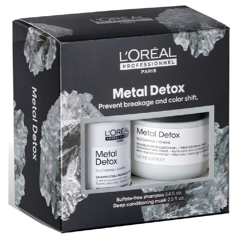 Loreal Professional Metal Detox Mini Holiday Set