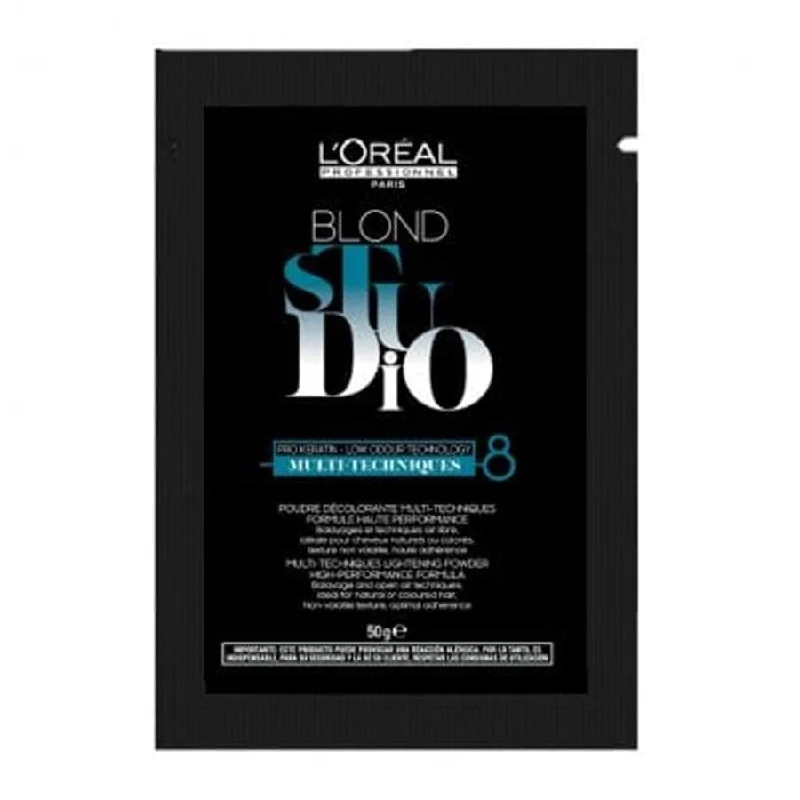 L'Oreal Studio Multi Tech Powder Bleach 50g